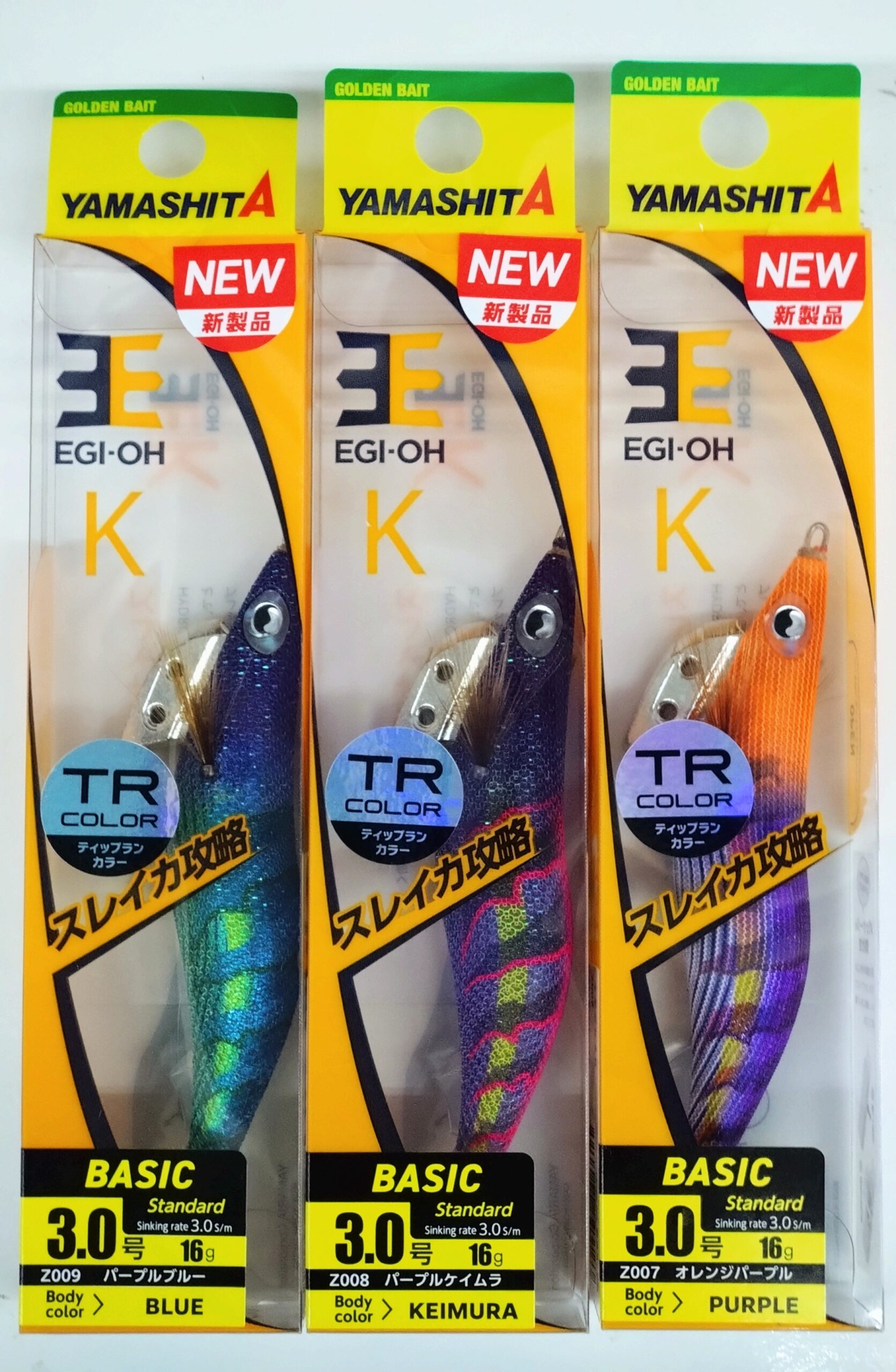 ☆エギ王K 3.0号 TRカラー 入荷！ | 和歌山の釣具えさ専門店